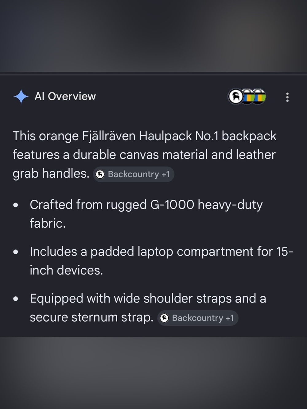 Fjallraven orange Haulpack  #1. - Picture 13 of 13